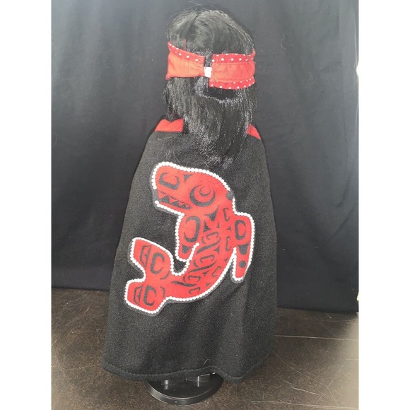 Vintage Kipmik Alaskan Eskimo Doll 13" Northern Neighbours First Nations - Picture 4 of 12